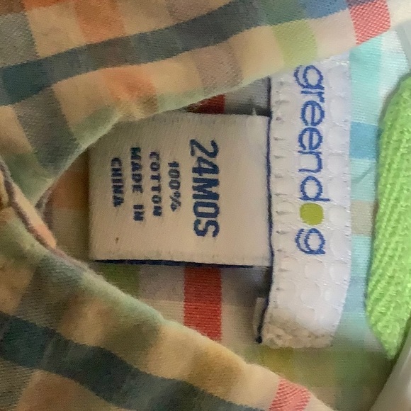 Greendog Baby Button Down Shirt - Picture 2 of 2